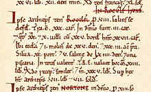 The entry for Reculver in Domesday Book