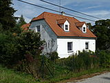 Čeština: Dům čp. 23 ve vsi Rejty (část obce Střítež) v okrese Český Krumlov, Jihočeský kraj. English: House No 23 in the village of Rejty, part of Střítež, a municipality in Český Krumlov District, South Bohemian Region, Czech Republic.