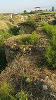 Руины крепостных стен города Шабран