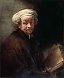 『自画像』(1661年) レンブラント・ファン・レイン