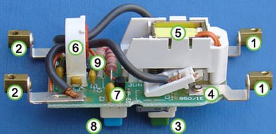 Internal mechanism of an RCD