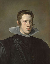 Painting of a youthful Philip IV in 1623 by Diego Velazquez, displaying the prominent "Habsburg lip" Retrato de Felipe IV, by Diego Velazquez.jpg