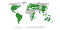 Range of the buckthorns (Rhamnaceae)