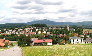 Sankt Oswald-Riedlhütte: Geographie, Geschichte, Politik