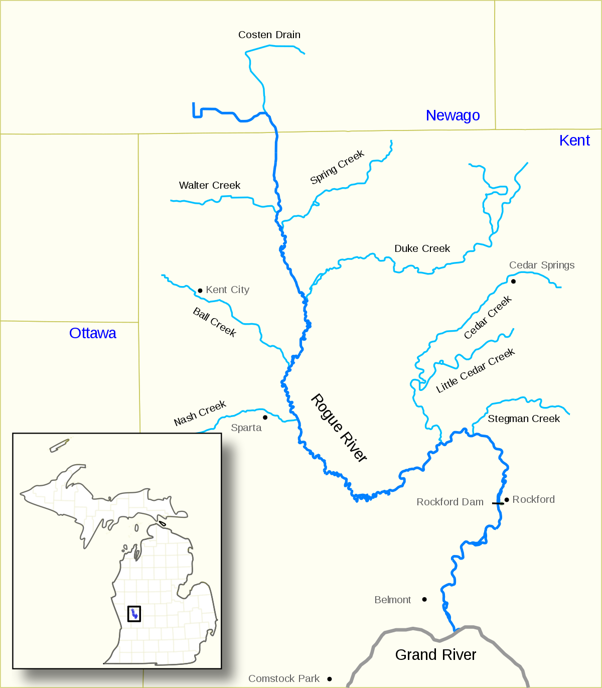 Rogue River Michigan Wikipedia