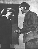 Feliks Dzierżyński i Aleksiej Rykow w 1924
