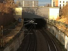 Southern portal of the S-Bahn tunnel in Halle S-Bahntunnel Halle 01.JPG