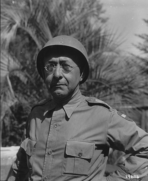 File:SC 196116 - Portrait of Maj. Gen. Mascaranhas De Moraes, CG, Brazilian Expeditionary Force, with the Fifth Army in Italy. 16 October, 1944. (51994278369).jpg