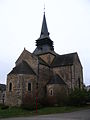 English: The church of Saint-Rémy-de-Sillé, Sarthe, France. Français : L'église de Saint-Rémy-de-Sillé, Sarthe, France.