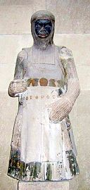 Statue of Saint Maurice in Magdeburg (ca. 1250 AD) Saint Maurice Magdeburg.jpg