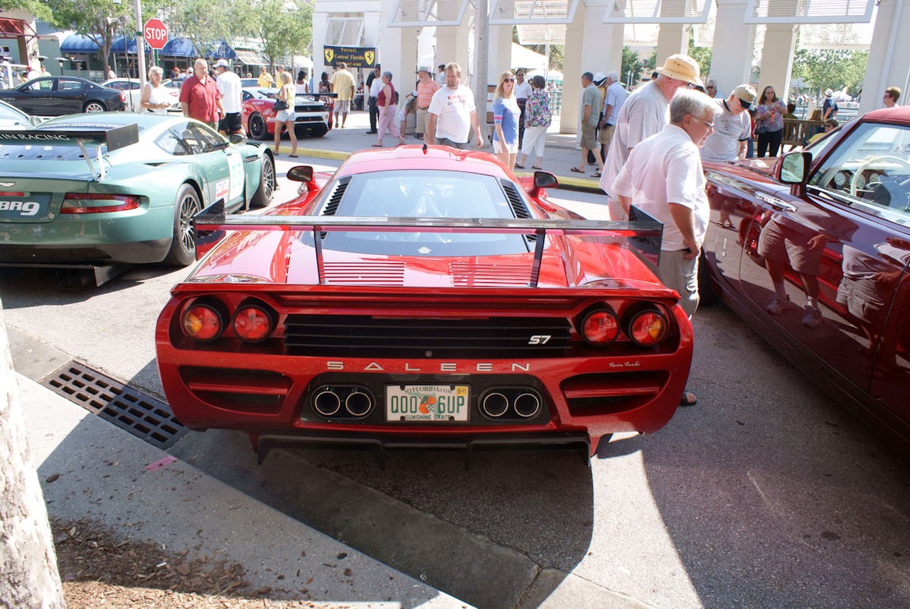 Image of Saleen S7 2007 Twin Turbo AboveRear CECF 9April2011 (14600858685)