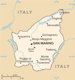 San Marino: Istoria, Geografie, Guvernarea