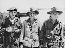 Nelson Short, William H. Sticpewich and Keith Botterill; three of the six Australians believed to be the sole remaining survivors of 2,700 POW of the death marches. SandakanDeathMarch-Survivors AWM-OG3553.jpg