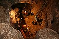 Archaeologists prospecting Santa Ana Cave