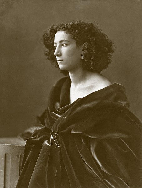 Yann's restoration of this lovely Sarah Bernhardt picture is, deservedly, passing.