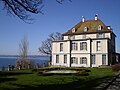 The lakeside house at Arenenberg, Switzerland, where Louis Napoleon spent much of his youth and exile