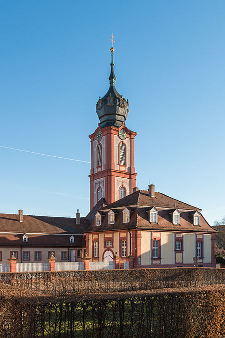 Schloss Bruchsal Hofapotheke Kirchturm