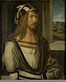 Albrecht Dürer (1471-1528), qui garde son titre de peintre et graveur de Nuremberg et reçoit une pension annuelle de Maximilien d'Autriche et de son successeur Charles V.