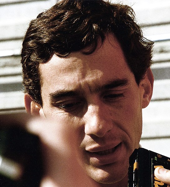 Ayrton Senna, driving for Lotus, finished third.