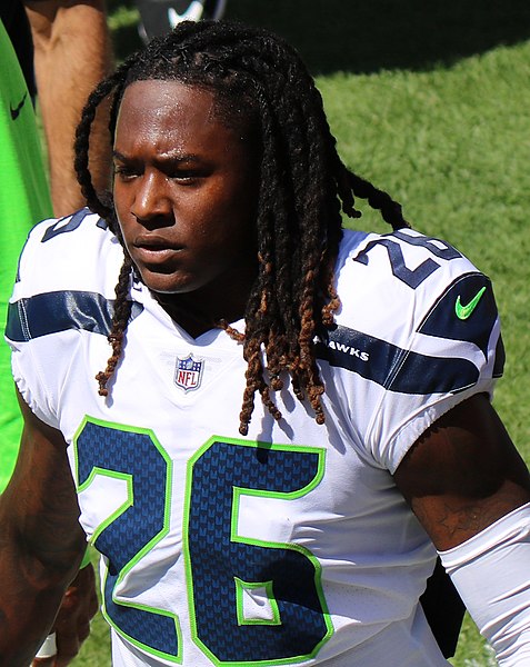 Griffin with the Seahawks in 2018