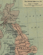 Section from Shepherd's map of the British Isles about 802 AD showing the kingdom of Northumbria ShepardMap802Northumbria.png