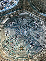 The interior of the dome