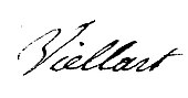 signature de René-Louis-Marie Vieillart