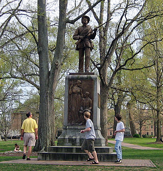 <i>Silent Sam</i> Confederate statue in North Carolina