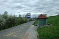 Čeština: Autobusová zastávka ve vesnici Skalice, Středočeský kraj English: A bus stop in the village of Skalice, Central Bohemian Region, CZ