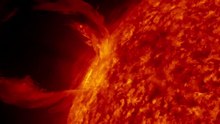 Fitxer:Solar prominence.ogv