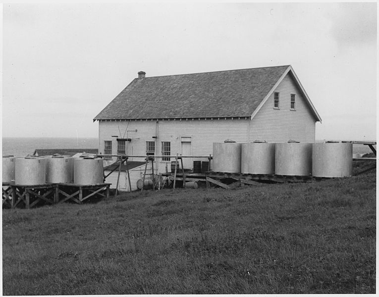 File:St. George Island, Alaska. Power house and cold storage building. - NARA - 297078.jpg