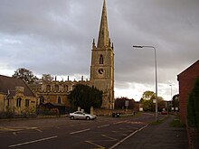 St Sebastian's Church and school, Great Gonerby.jpg