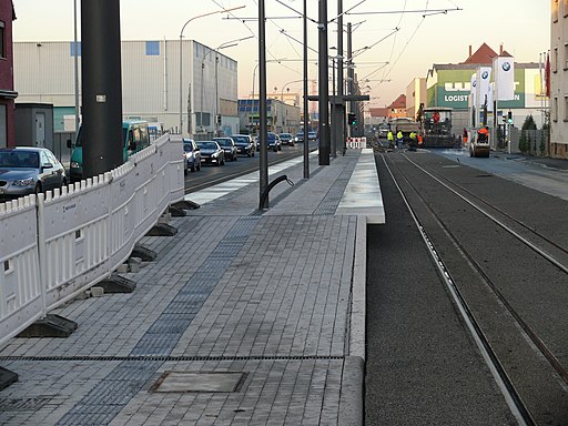 Stadtbahnhaltestelle Heilbronn Industrieplatz