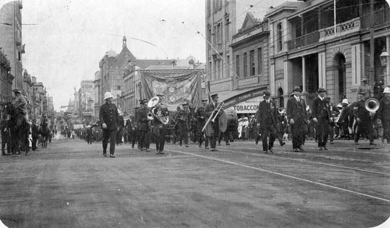 File:StateLibQld 2 153819 Eight Hour Day procession on Queen Street, Brisbane, 1919.jpg