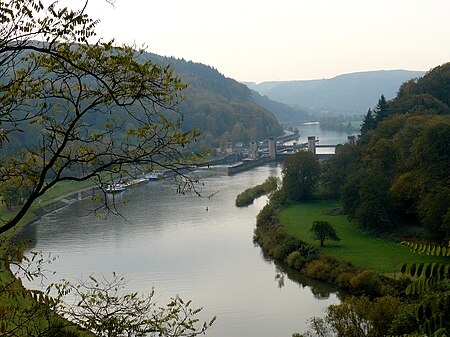 Staustufe Guttenbach panoramio