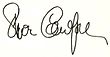 Signature de Steve Cowper