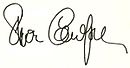 La signature de Steve Cowper