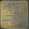 Stolperstein - Salomon, Bertha (2016) .jpg