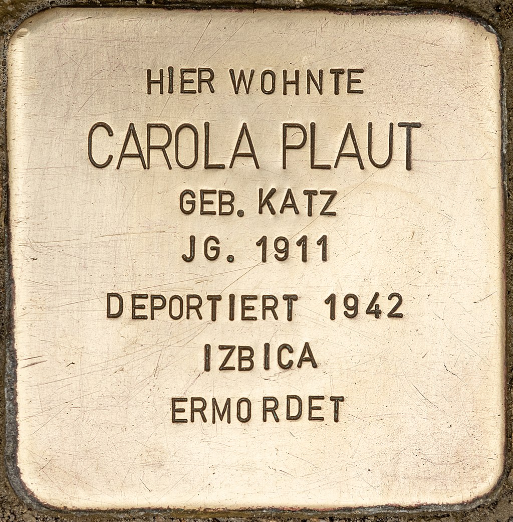 Stolperstein für Carola Plaut (Hirschaid).jpg