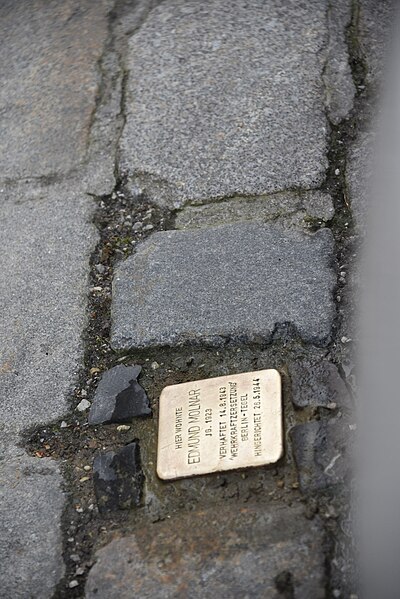 File:Stolperstein in Hallein 02.JPG