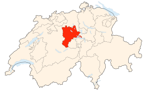 Cantonul Lucerna