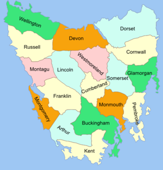 <span class="mw-page-title-main">Lands administrative divisions of Tasmania</span>