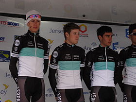 Leopard Pro Cycling team photo