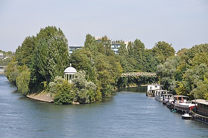 How to get to Île de la Jatte with public transit - About the place