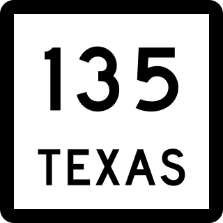 <span class="mw-page-title-main">Texas State Highway 135</span>