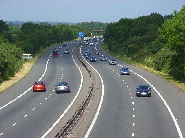 A329(M) motorway near Wokingham