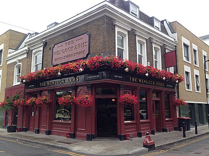 How to get to The Wenlock Arms with public transport- About the place