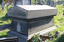 The grave of John Edward Errington, Kensal Green Cemetery.JPG