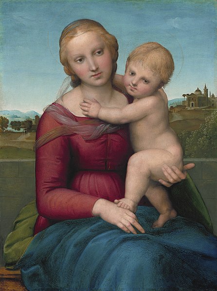 The Small Cowper Madonna (c.1505) by Raphael
