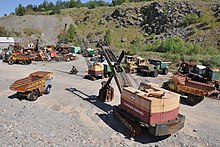 Outdoor display Threlkeld Mining museum (5673763174).jpg